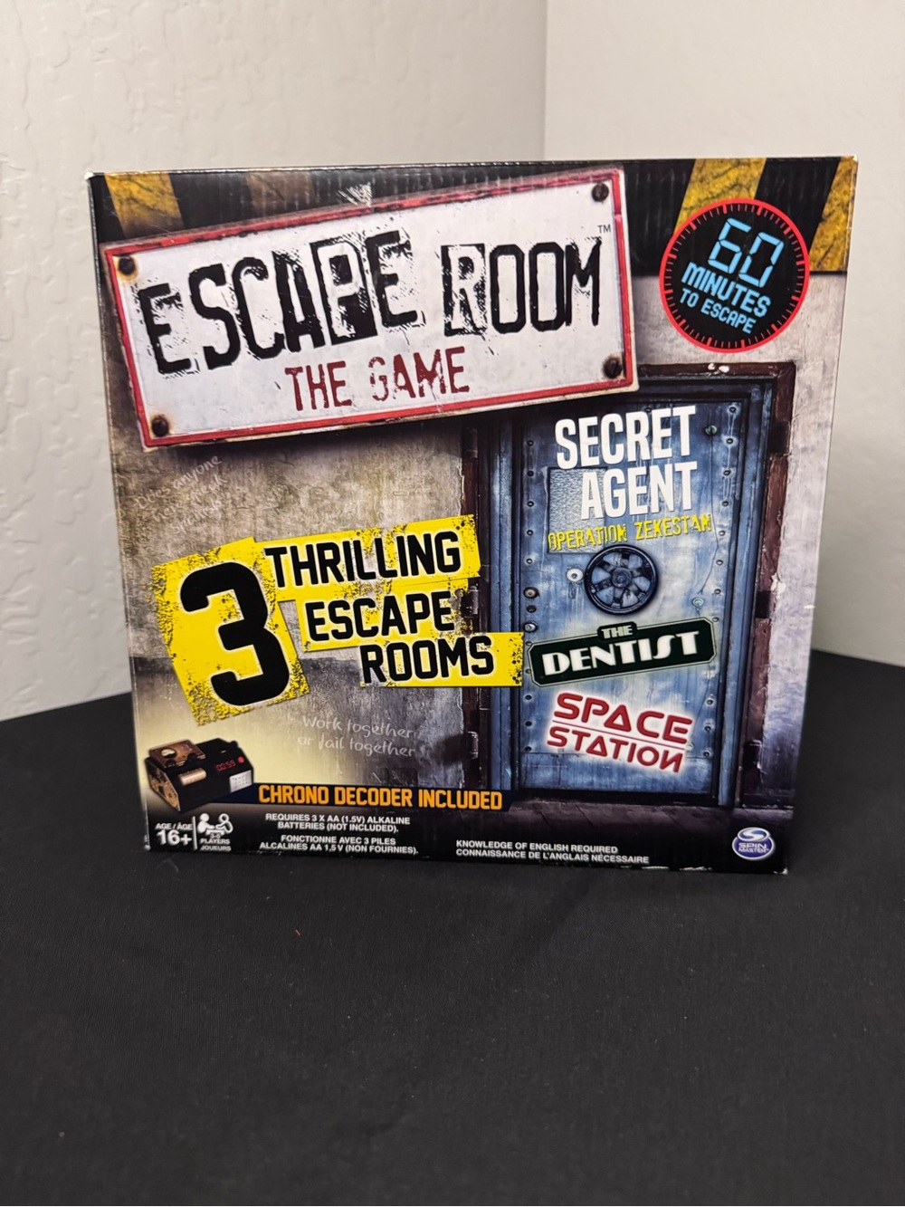Escape Room The Game 3 Adventures Chrono Decoder NEW Sealed Never Played
